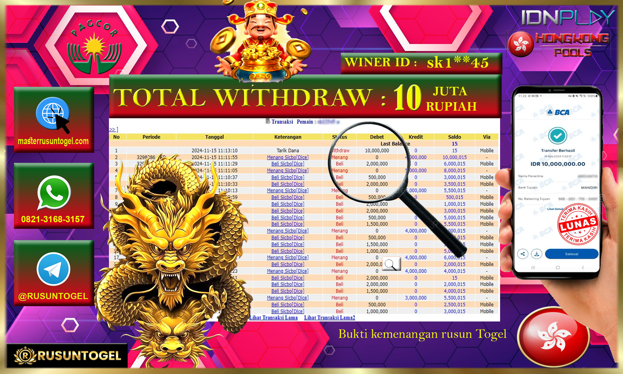 PREDIKSI RUSUNTOGEL