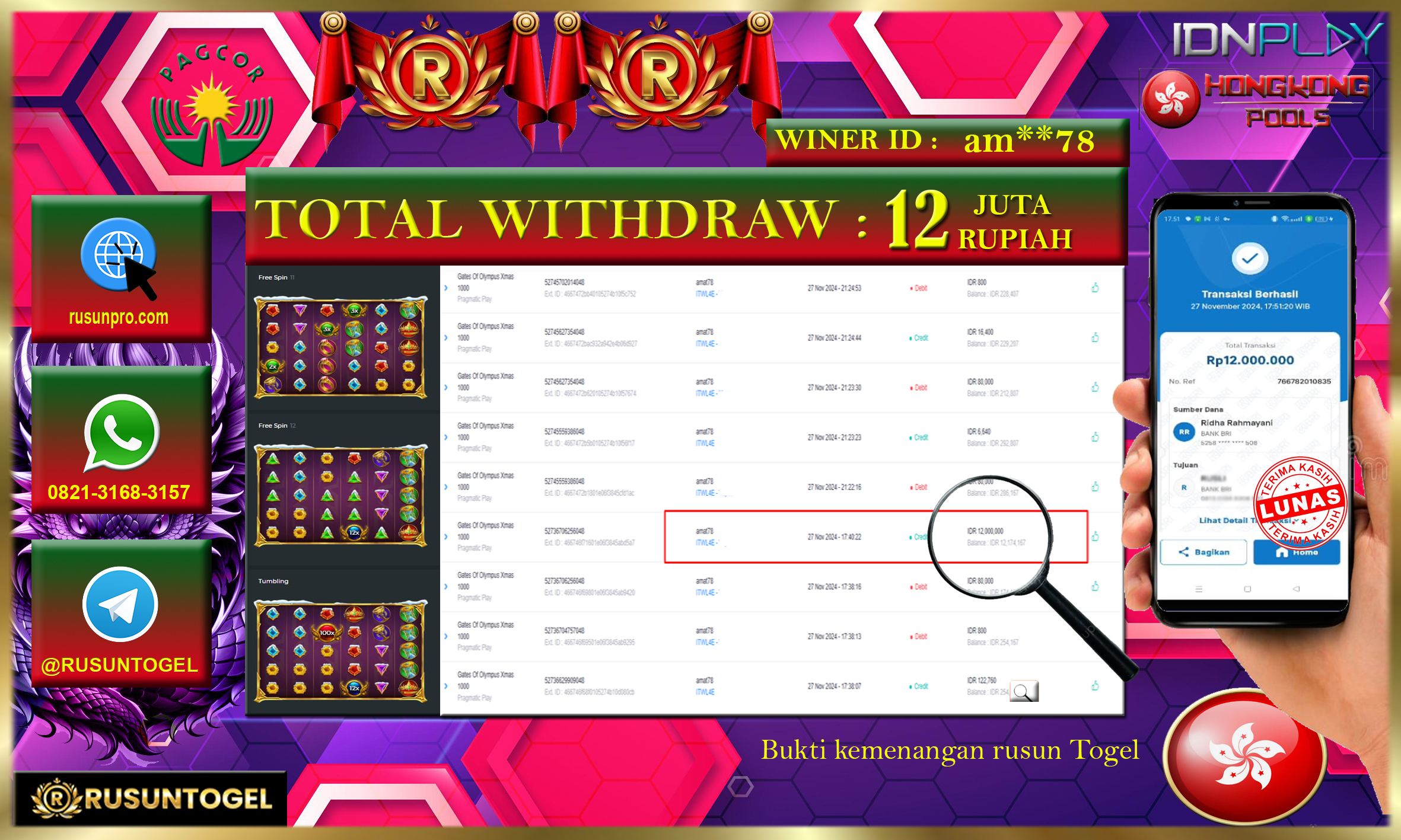 PREDIKSI RUSUNTOGEL